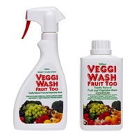 Veggi Wash, set 2 în 1 pentru spălarea naturală a fructelor și legumelor